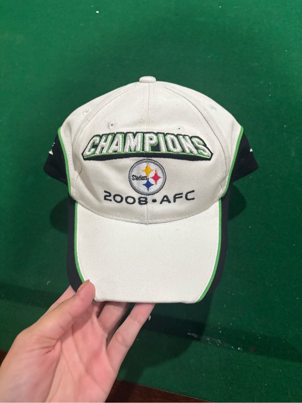 2008 Steeler Champions hat